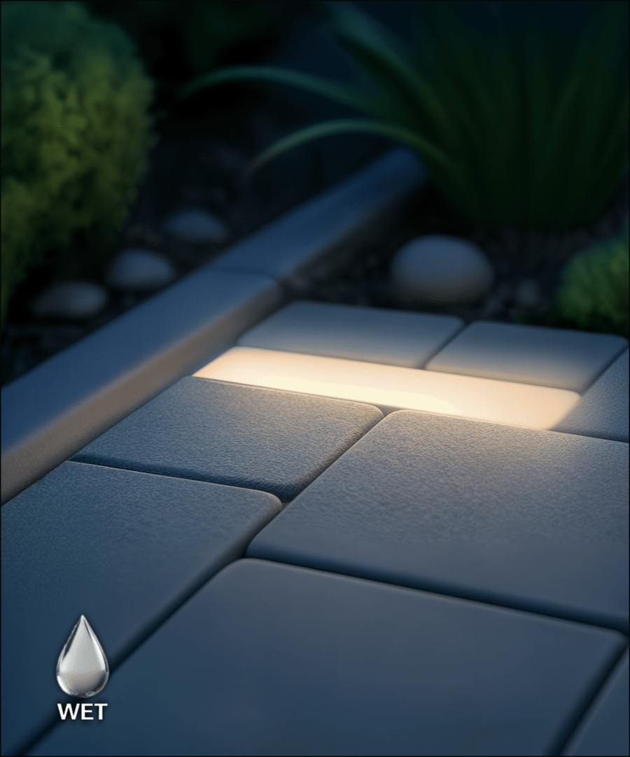Architectural LED Well Light for Pavers