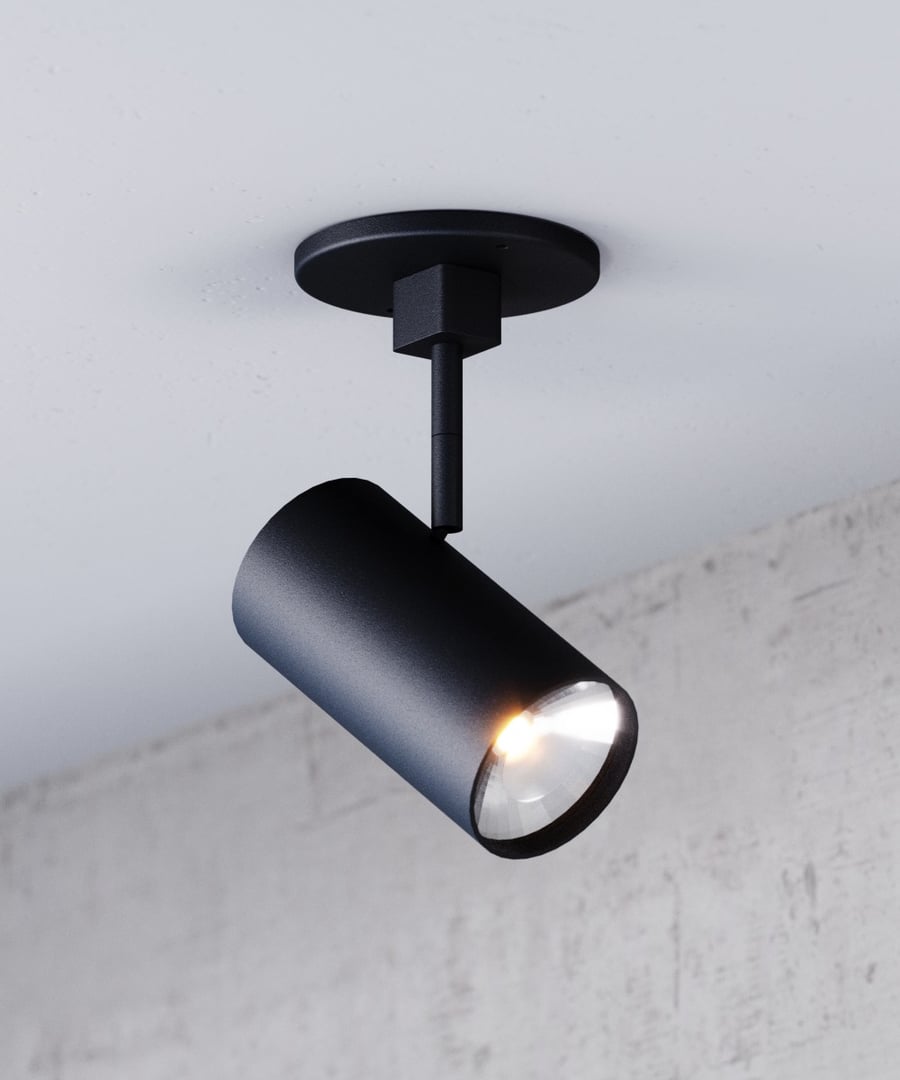 3.5-Inch Architectural Cylinder LED Monopoint Ceiling Spot Light