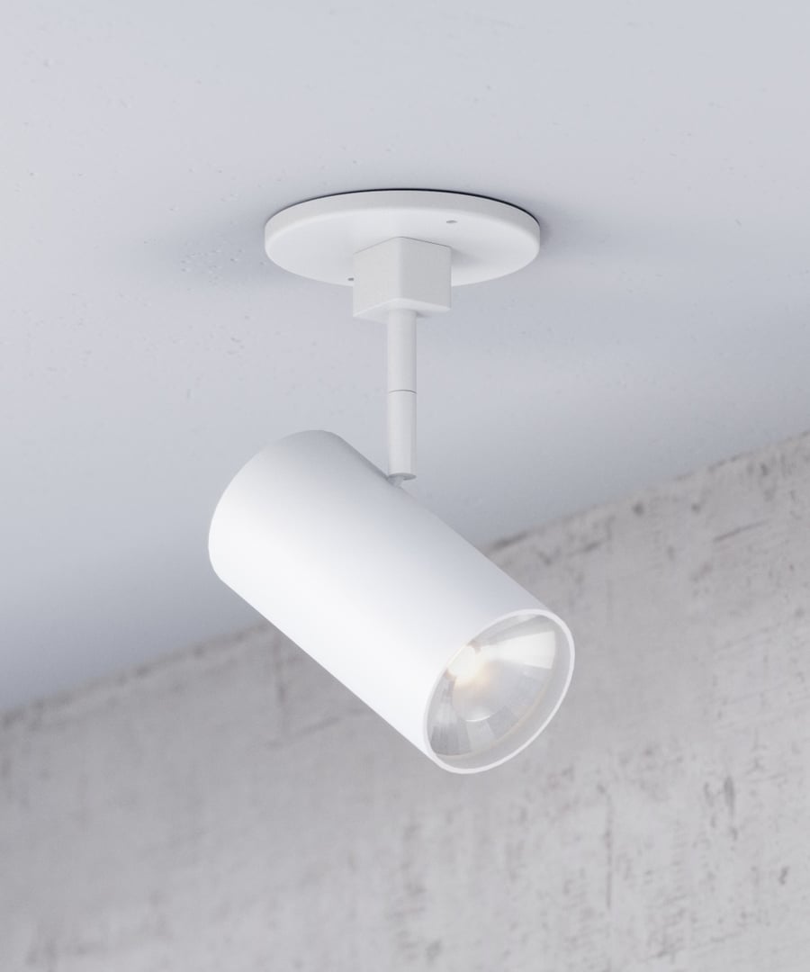 3.5-Inch Architectural Cylinder LED Monopoint Ceiling Spot Light