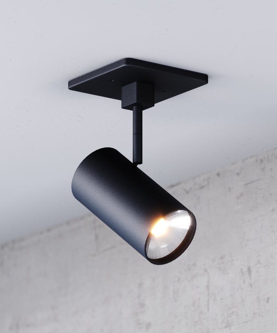 3.5-Inch Architectural Cylinder LED Monopoint Ceiling Spot Light