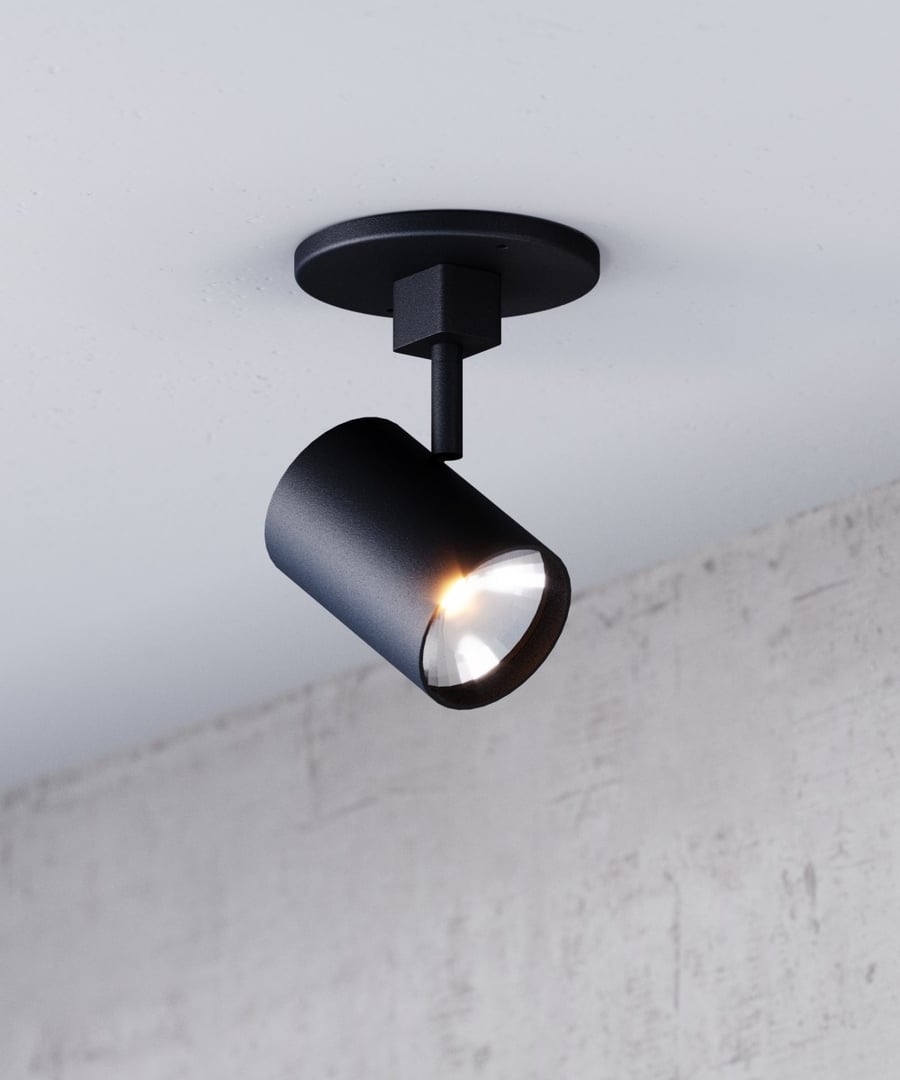 3-Inch Architectural Cylinder LED Monopoint Ceiling Spot Light