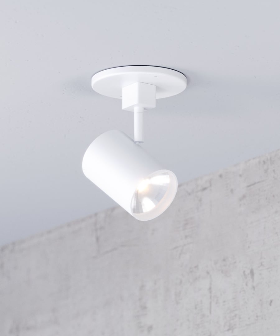 3-Inch Architectural Cylinder LED Monopoint Ceiling Spot Light