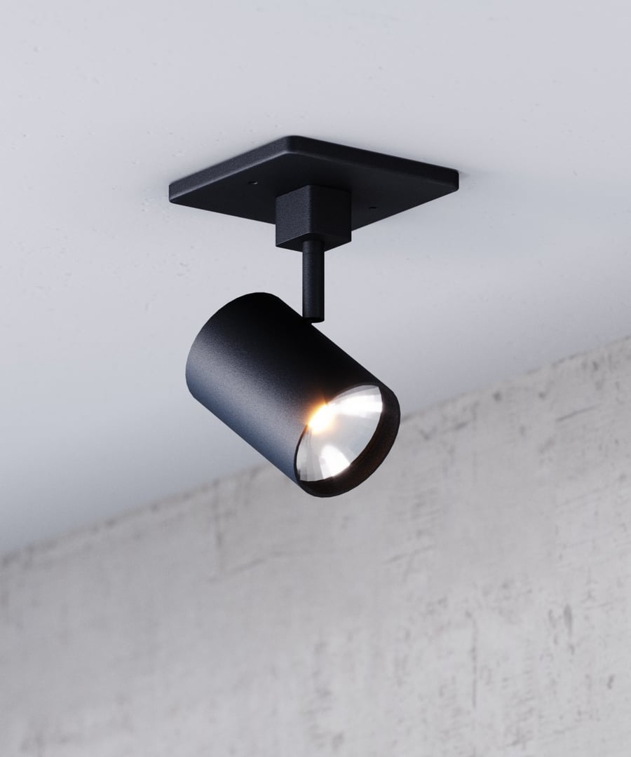 3-Inch Architectural Cylinder LED Monopoint Ceiling Spot Light