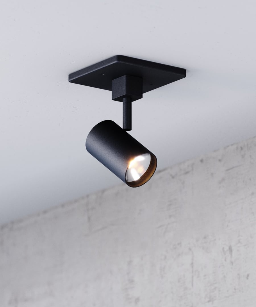 2.5-Inch Architectural Cylinder LED Monopoint Ceiling Spot Light