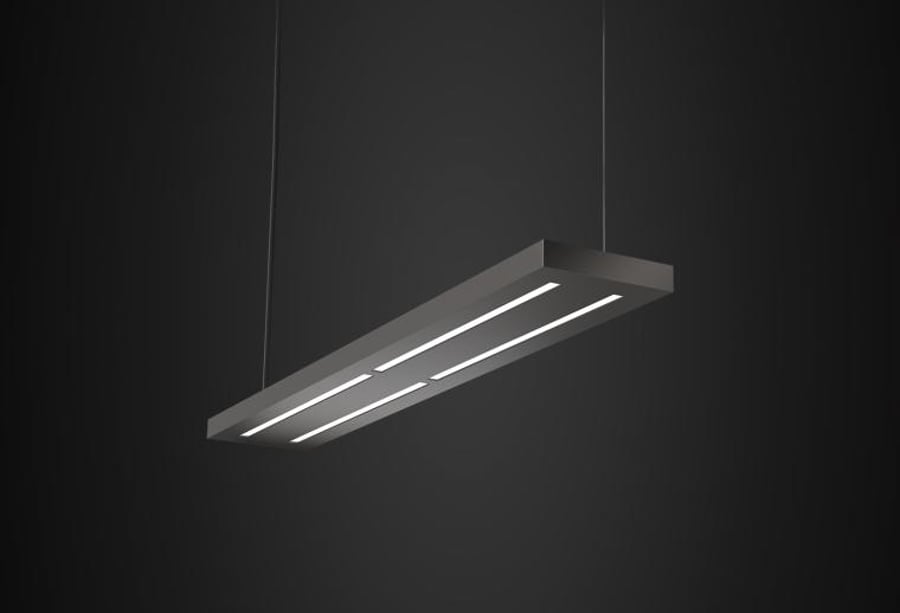 A Light L1 Allee Suspended LED Fluorescent Fixture
