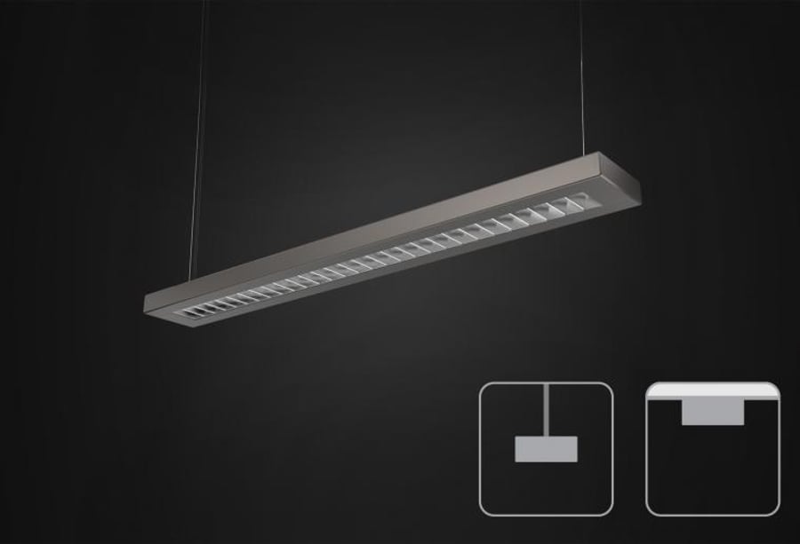 A Light A1 Arcature T5 Suspended Fluorescent Fixture