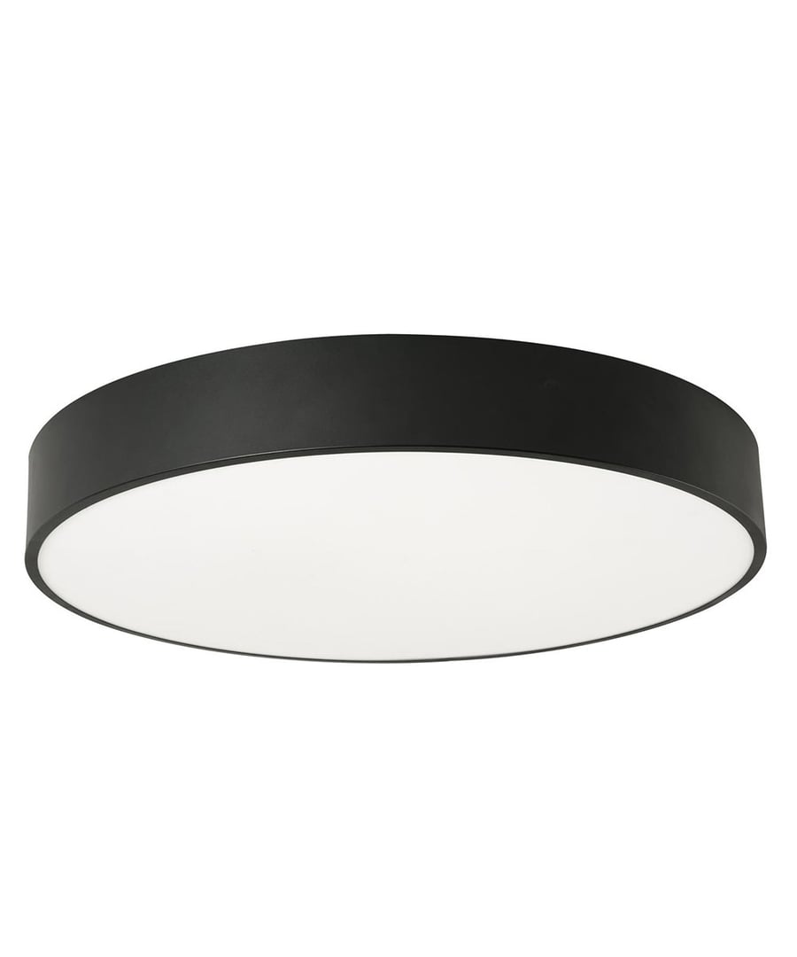 Color Temperature Selectable Round Semi-Flush LED Ceiling Light