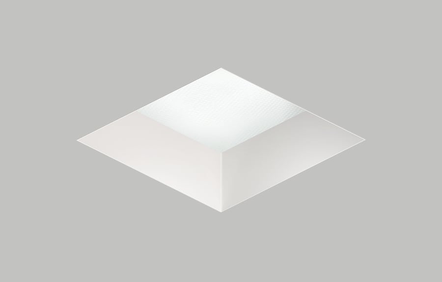 USAI Lighting 3431 Trimless Square BeveLED 2.1 Adjustable Downlight 