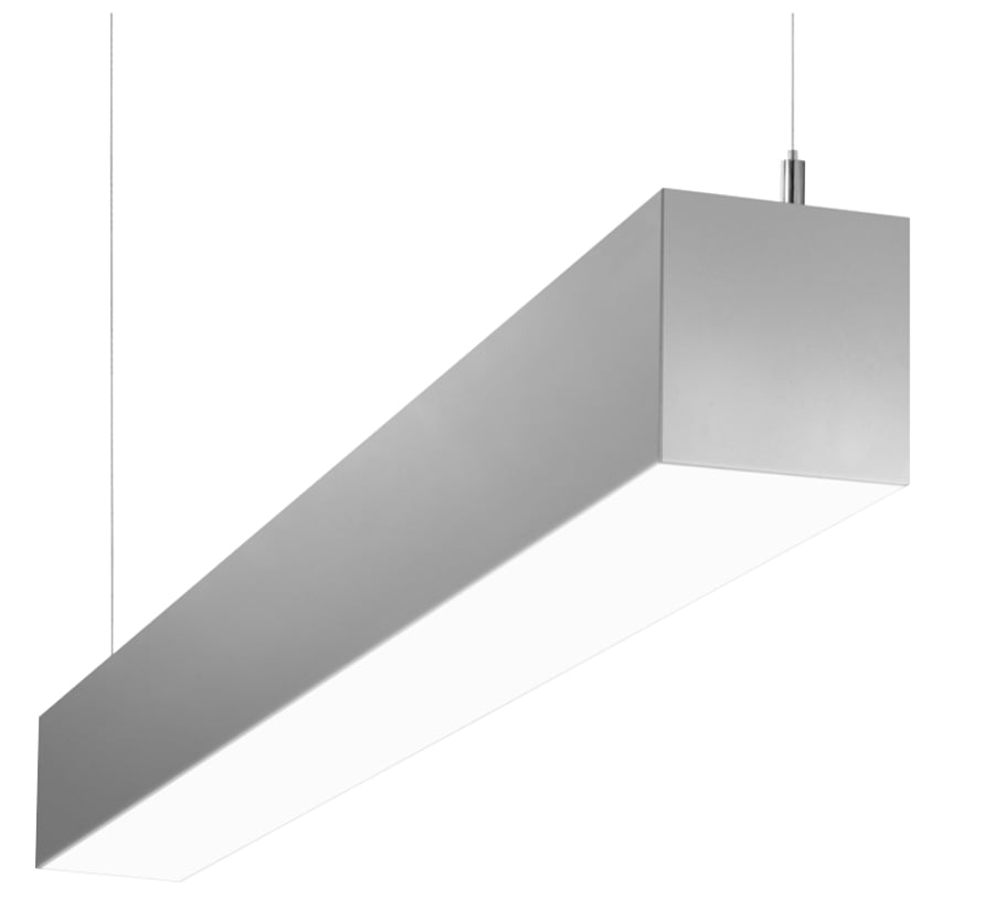 Prudential Lighting Bionic LED Direct / Indirect Linear Suspension Light