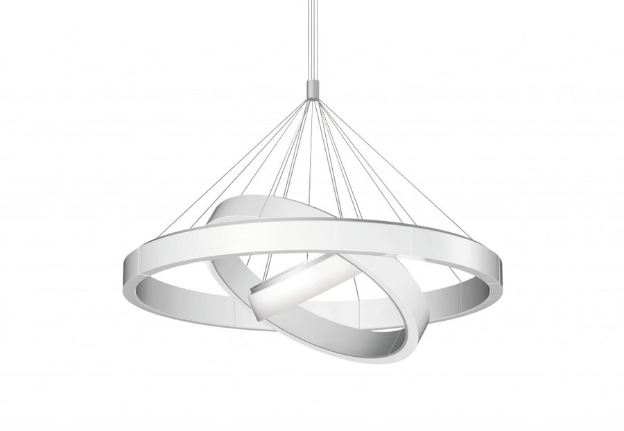 Betacalco Bubble 3D LED 9 Foot Diamenter Pendant Light Fixture