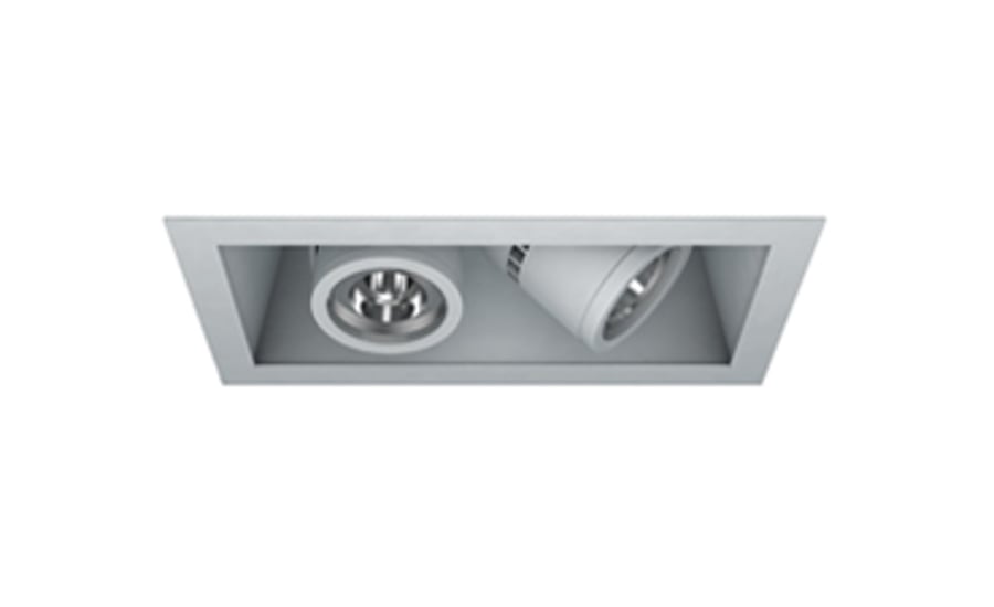 Cylindrix® III Mini C3MR-2 Double LED Recessed Lighting Multiple - 2 Light + Housing + Trim