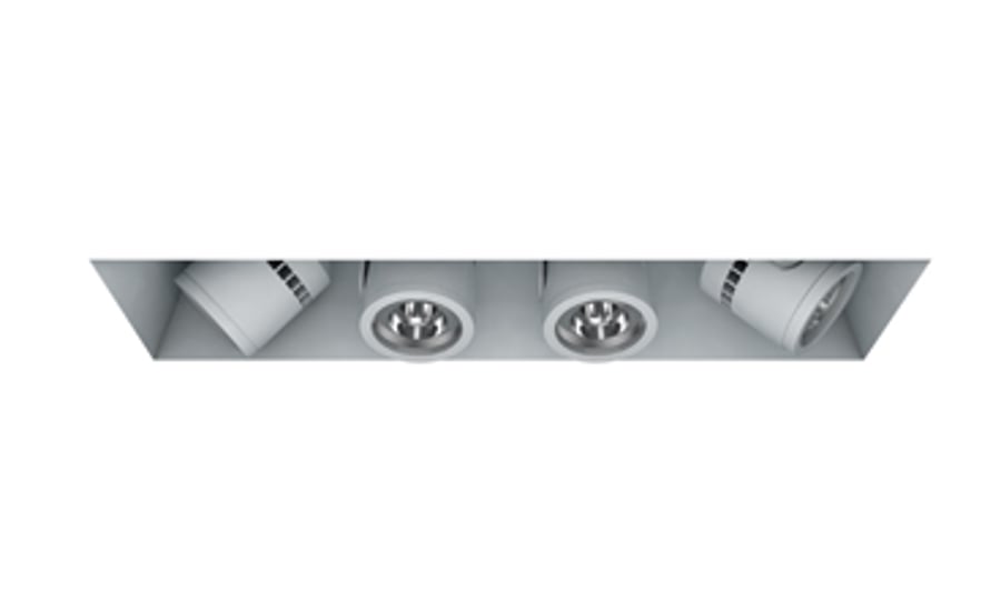 Cylindrix® III Mini C3MRTLX-4 Quad LED Recessed Lighting Multiple - 4 Light + Housing + Trim