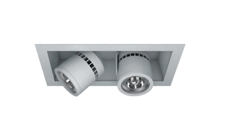 Cylindrix® III Mini C3MSR-2 2LT Double LED Recessed Lighting Multiple - 2 Light + Housing + Trim