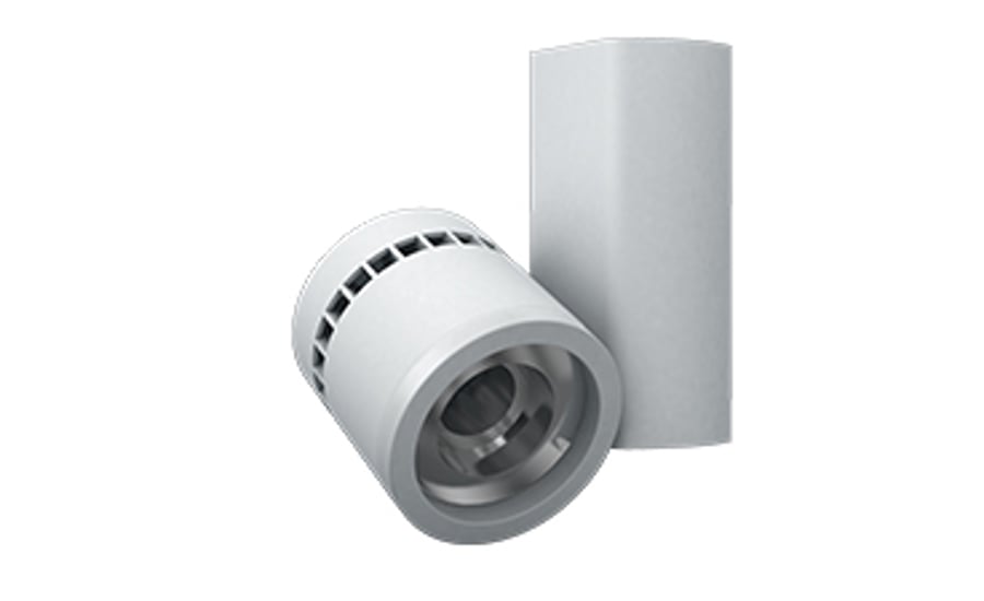 Amerlux C3MV Cylindrix® III Mini Vertical C3MV 21W  LED Track Light Fixture - Ideal for LED Gallery Lighting or Retail Track Lighting Applications