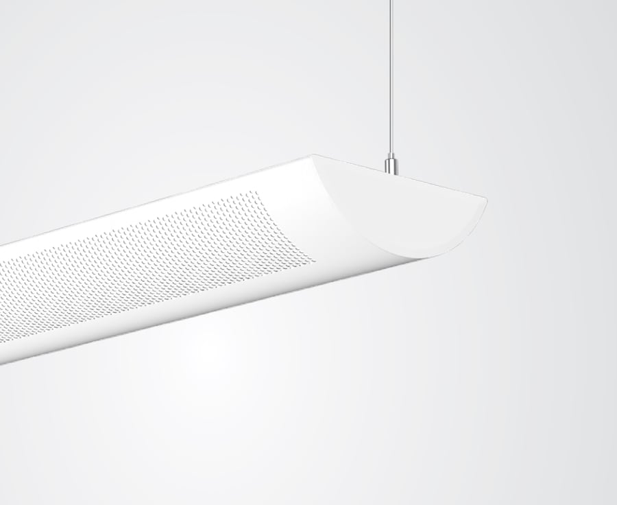 Peerless Lighting Cerra 7 LED Partial Perforation Indirect Light Fixture