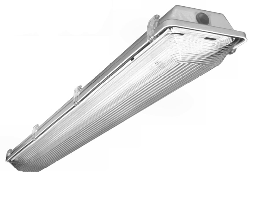 LA Lighting CIT200-2-4M-DRRL-WL-2E5H-UNV Series 4 Foot Miniature Bi-Pin T5 Fluorescent Vapor Tight Luminaire - Wet Location