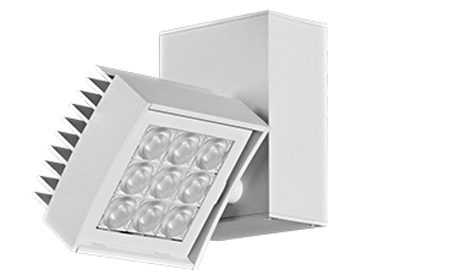 Amerlux CNTRV33 Contour 3x3 Vertical LED Track Light Fixture 17 Watt