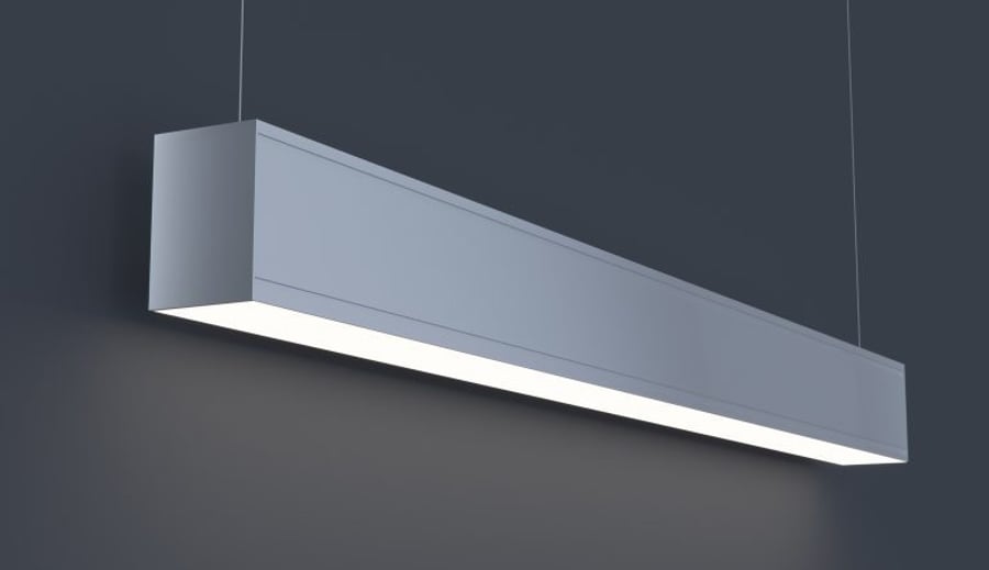 Coronet LS3 Series LED Direct/Indirect Linear Suspended Light