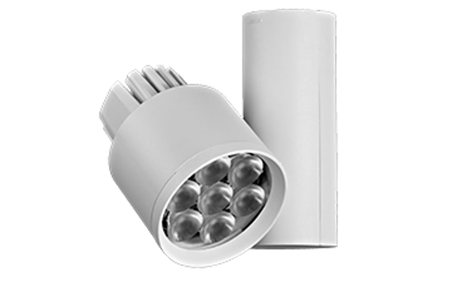 Amerlux C2TV-G2 Cylindrix® II Vertical Gen 2 17w LED Track Light  - Ideal for LED Gallery Lighting or Retail Track Lighting Applications