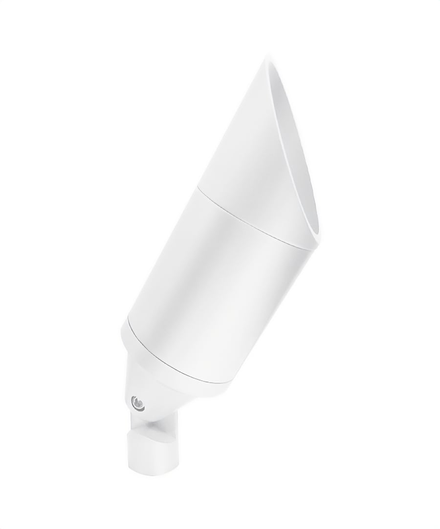 Solid Aluminum Landscape LED Uplight with Shroud