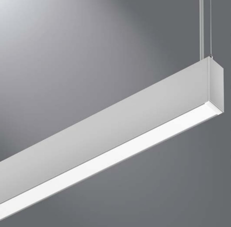 Cooper S122 Define 2 LED Linear Suspended Pendant Direct Fixture