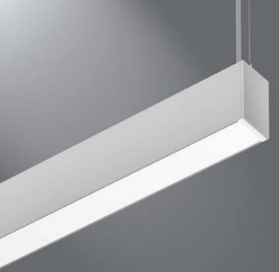 Cooper S123 Define 3 LED Linear Suspended Pendant Direct Fixture