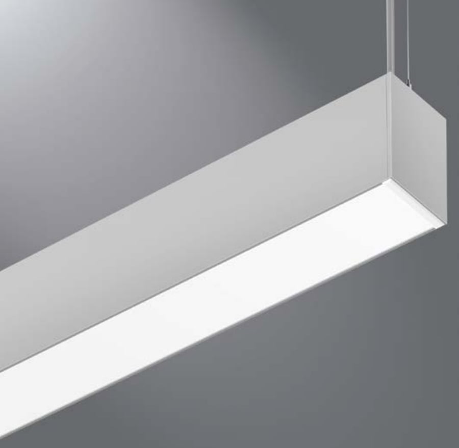 Cooper S124 Define 4 LED Linear Suspended Pendant Direct Fixture