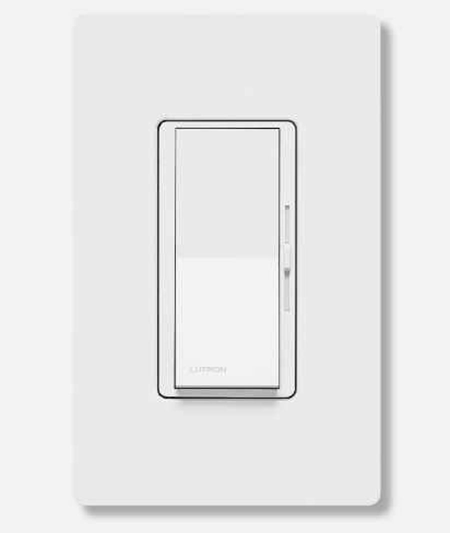 Lutron DVCL-153P-WH Diva LED+ Dimmer 