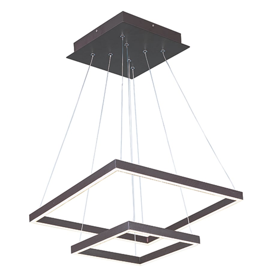 ET2 Quad LED 2-Tier Square Pendant 
