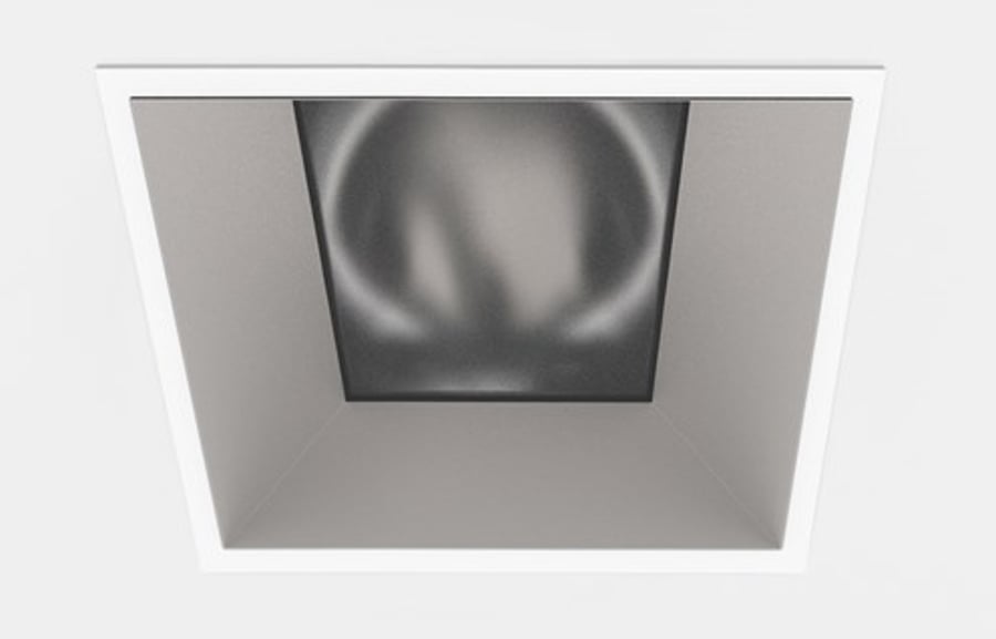 Lucifer F4S-AE-2 Ajustable MicroFlange Fraxion Recessed LED Downlight Suitable for Wet Location