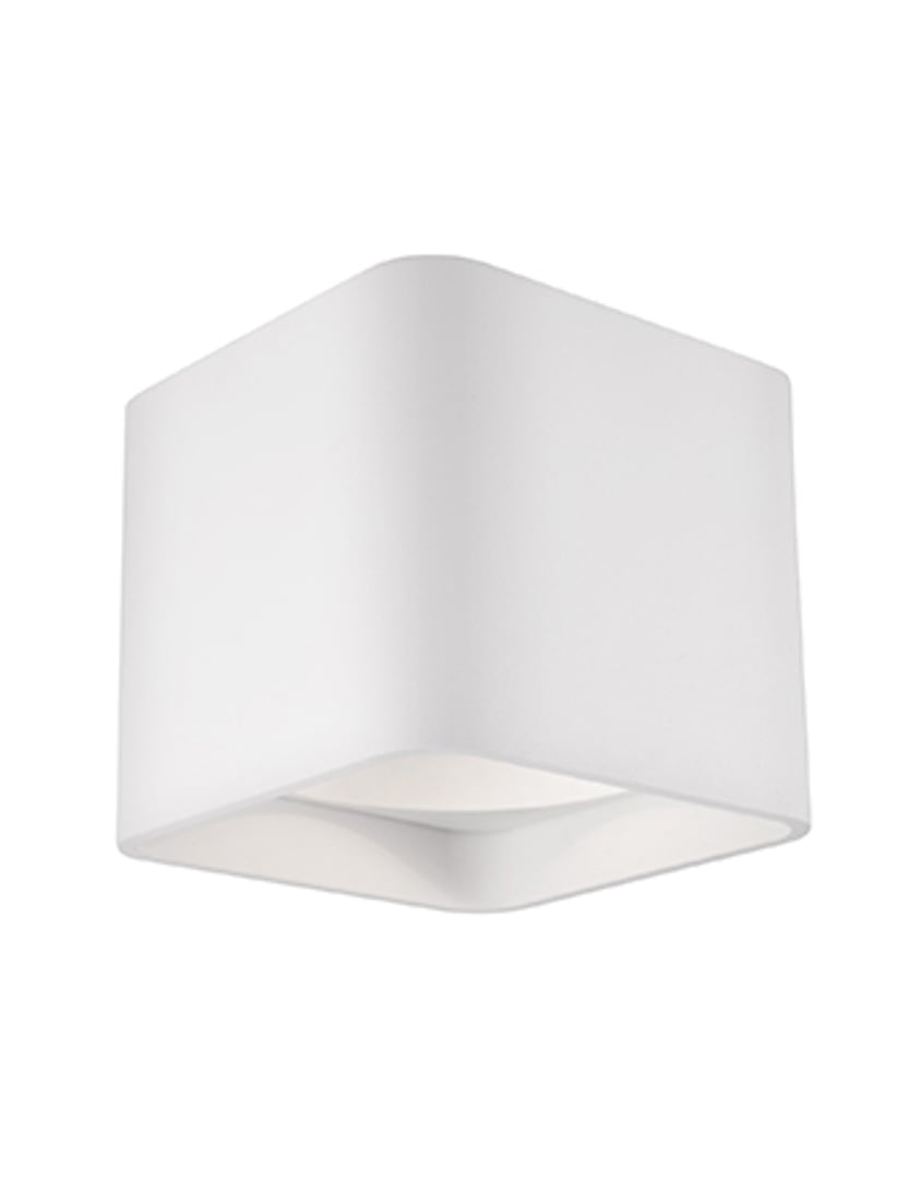 Kuzco LED Square Flush Mount Ceiling Fixture FM10705-WH