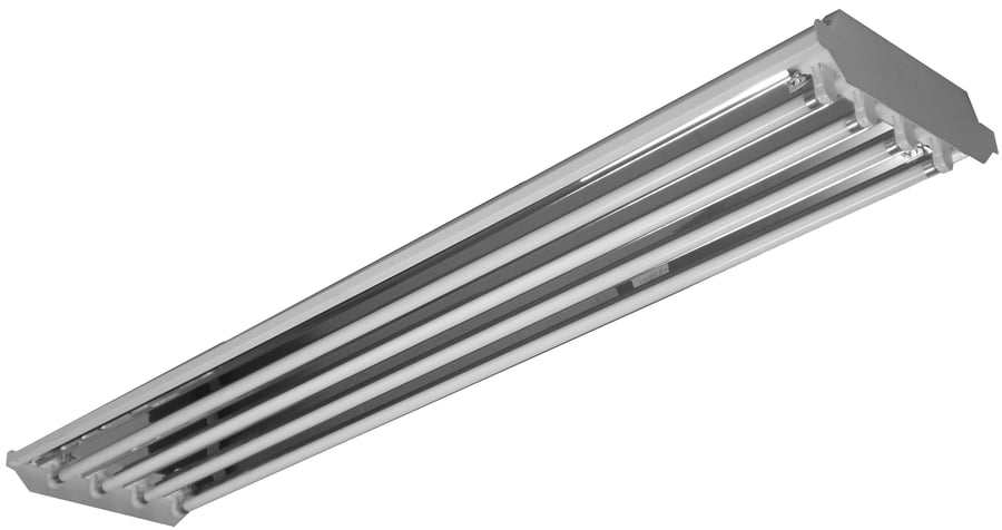 LA Lighting Baylighter HBN100-4-4M-SR-4E5H-UNV Series 18,900 Lumen 4 Foot Miniature Bi-Pin T5 Fluorescent High Bay Luminaire