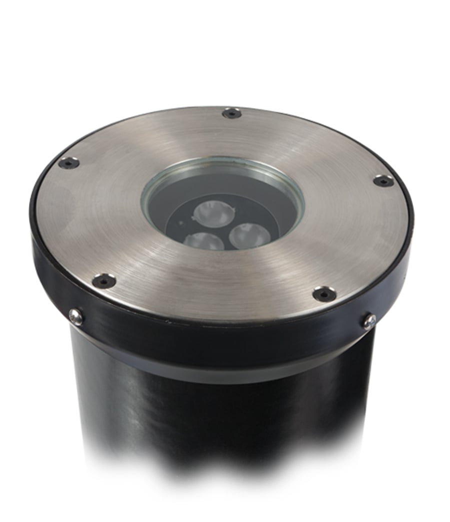 BK Lighting HP2-LED-RD Deep Housing Recessed In Grade Well Light