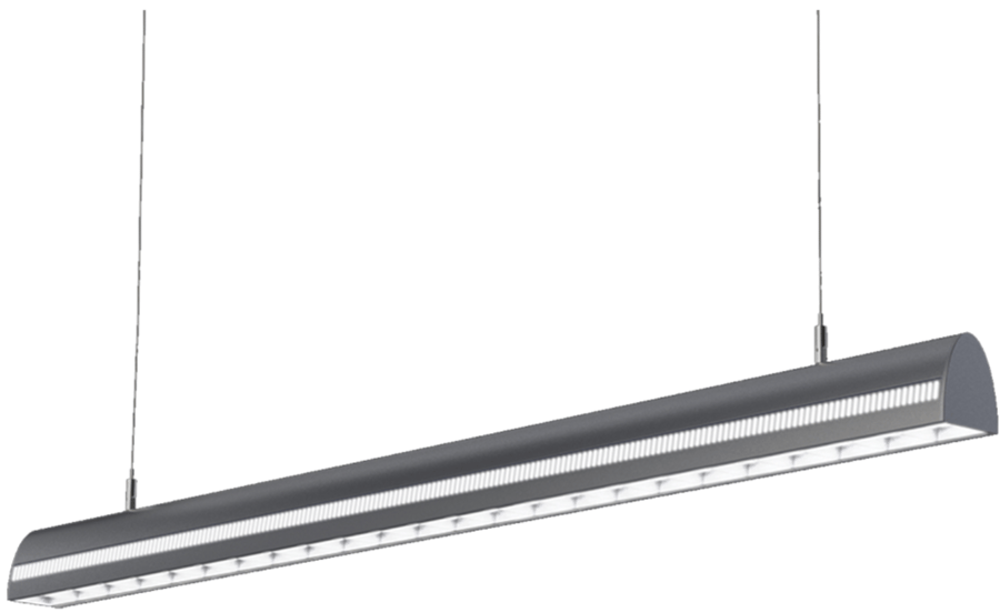 Alcon 12286 Architectural Linear LED Pendant Semi-Downlight
