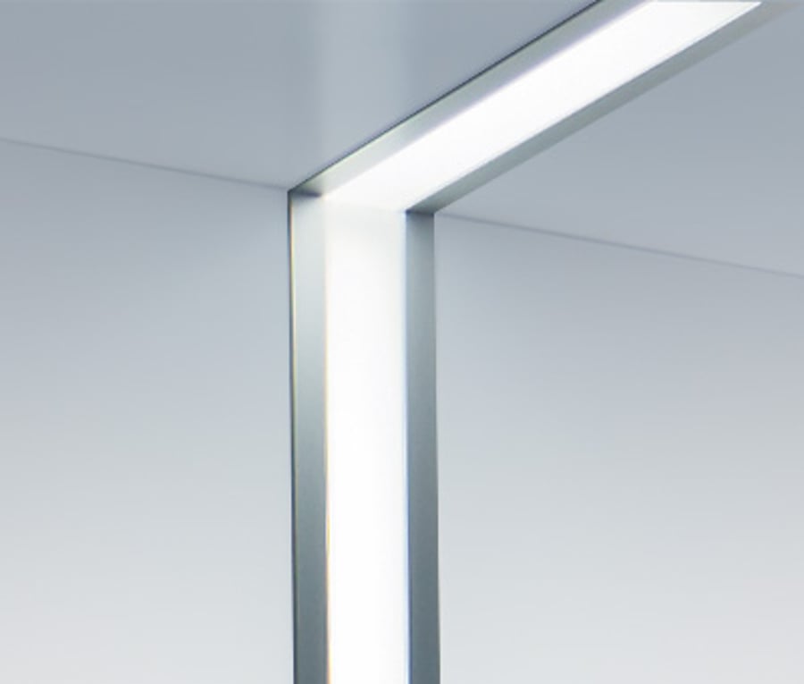 Birchwood Lighting JAKE LED Linear Recessed Ceiling Light Fixture - Ideal for Wall Washing or Wall Lighting