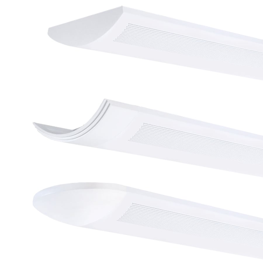 LSI Industries LAP-4-LED LiniArc Partial Perforated Housing LED Suspended Light Fixture - 4 FT