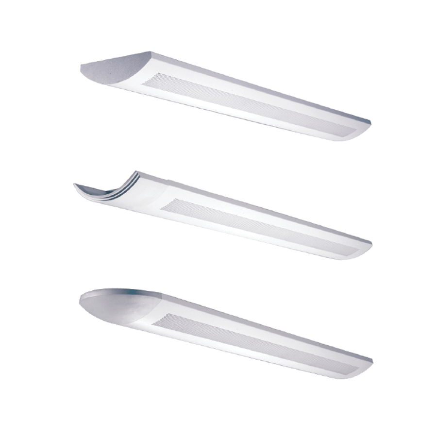 LSI Industries LAP-8-LED LiniArc Partial Perforated Housing LED Suspended Light Fixture - 8 FT