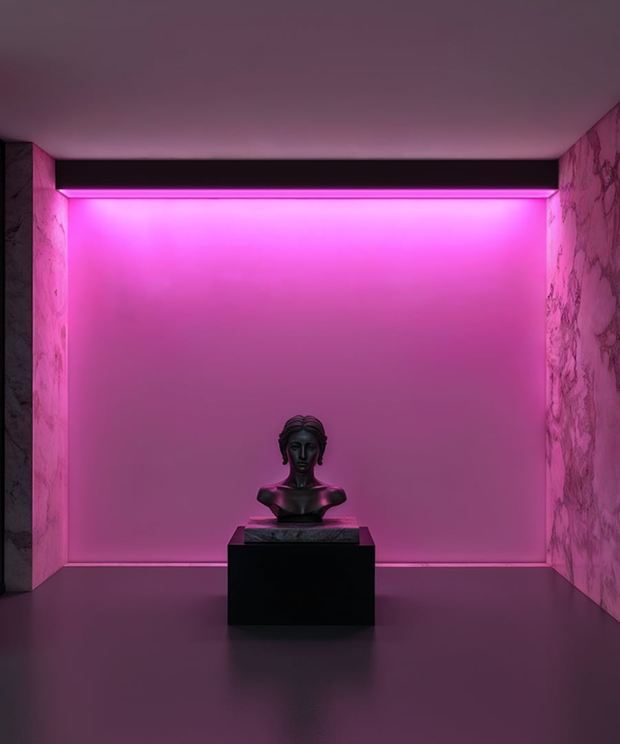 4-Inch RGBW Color-Changing LED Linear Ceiling Light