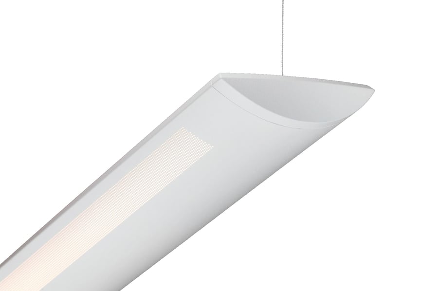 LiteControl Arcos Indirect Suspended Linear Fluorescent Pendant 