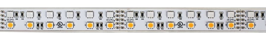 Core Lighting LSPW80-RGB+W Outdoor Color-Changing + White LED Strip 8.8W/FT