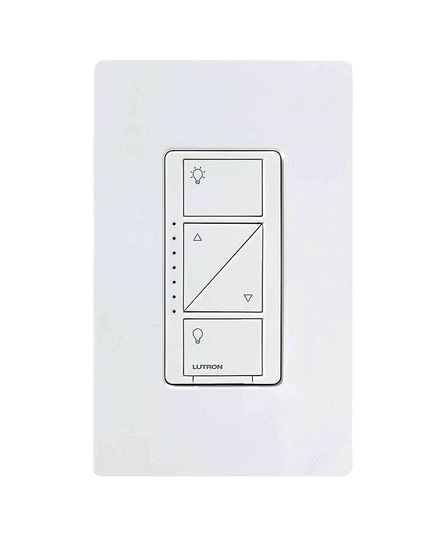 Lutron Caseta Wireless PD-6WCL-WH LED/CFL Lighting Dimmer White