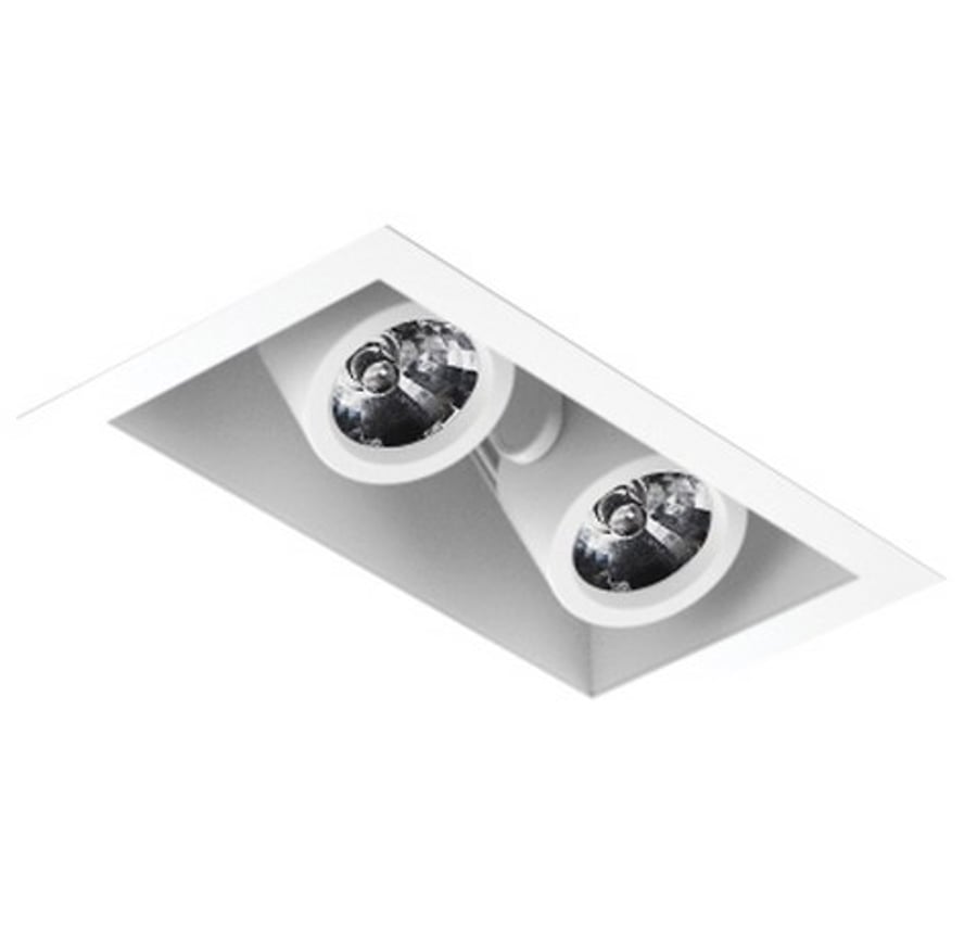 Intense Lighting MXRTR2 MX Double LED Recessed Lighting Multiple - 2 Light + Housing + Trim