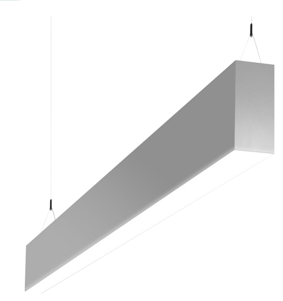 Prudential Lighting Bio2 LED Direct / Indirect Linear Suspension Light