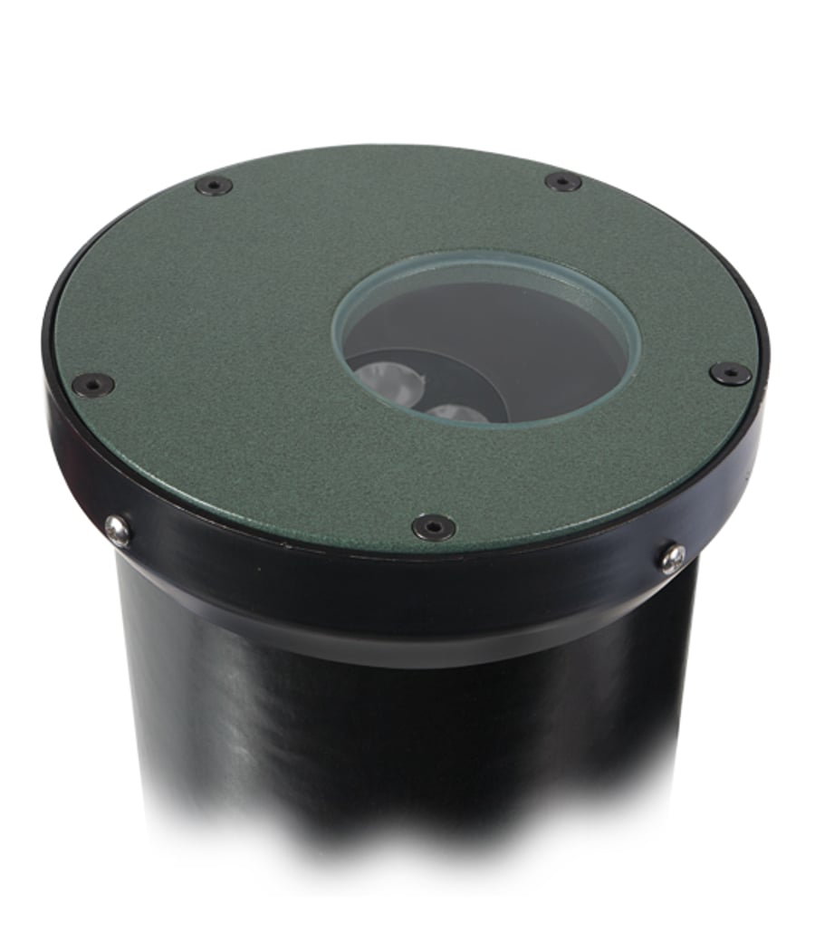 BK Lighting HP2-OS-LED-TR Offset Integral Transformer Recessed In Grade Well Light 120/277V