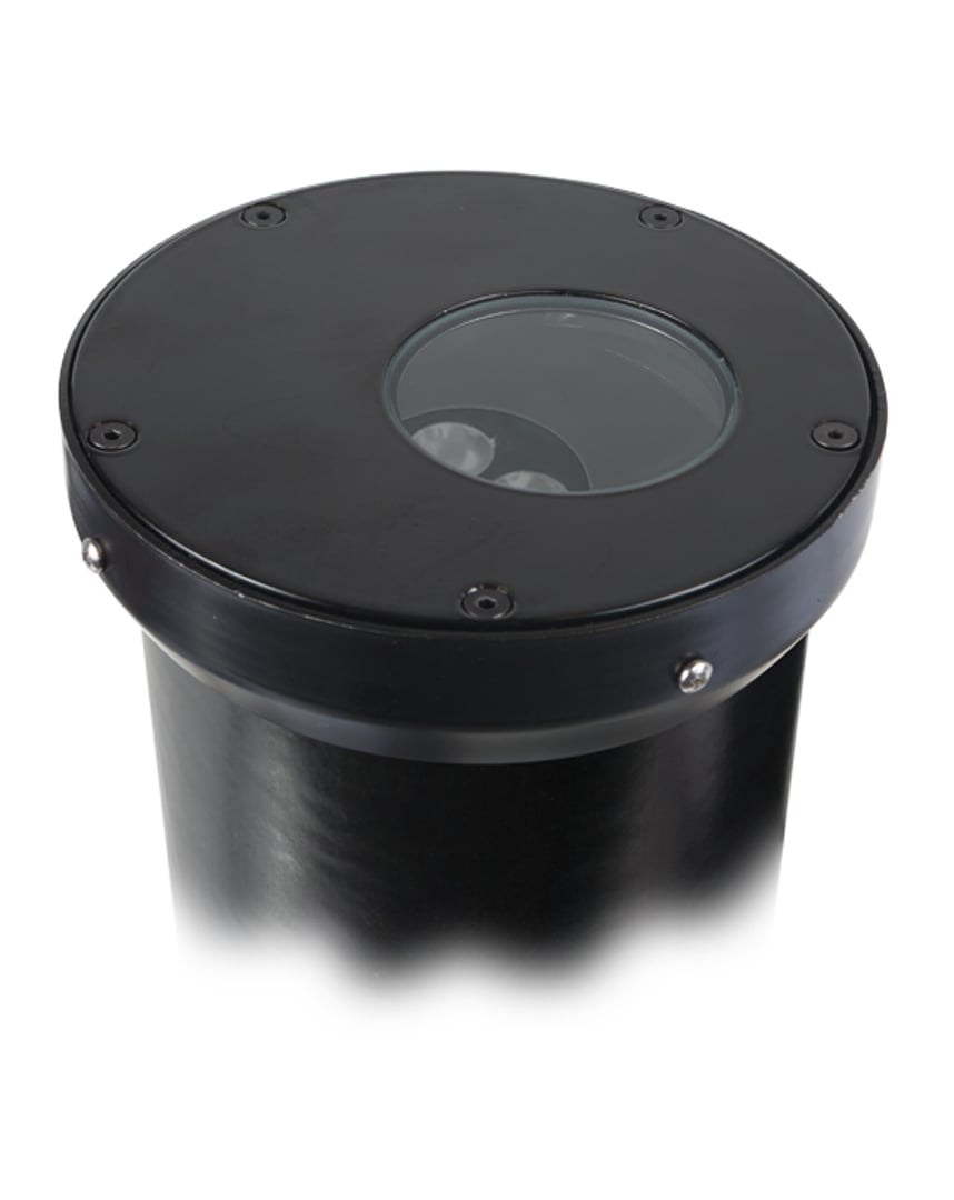 BK Lighting HP2-OS-LED-RD Offset Recessed In Grade LED Well Light