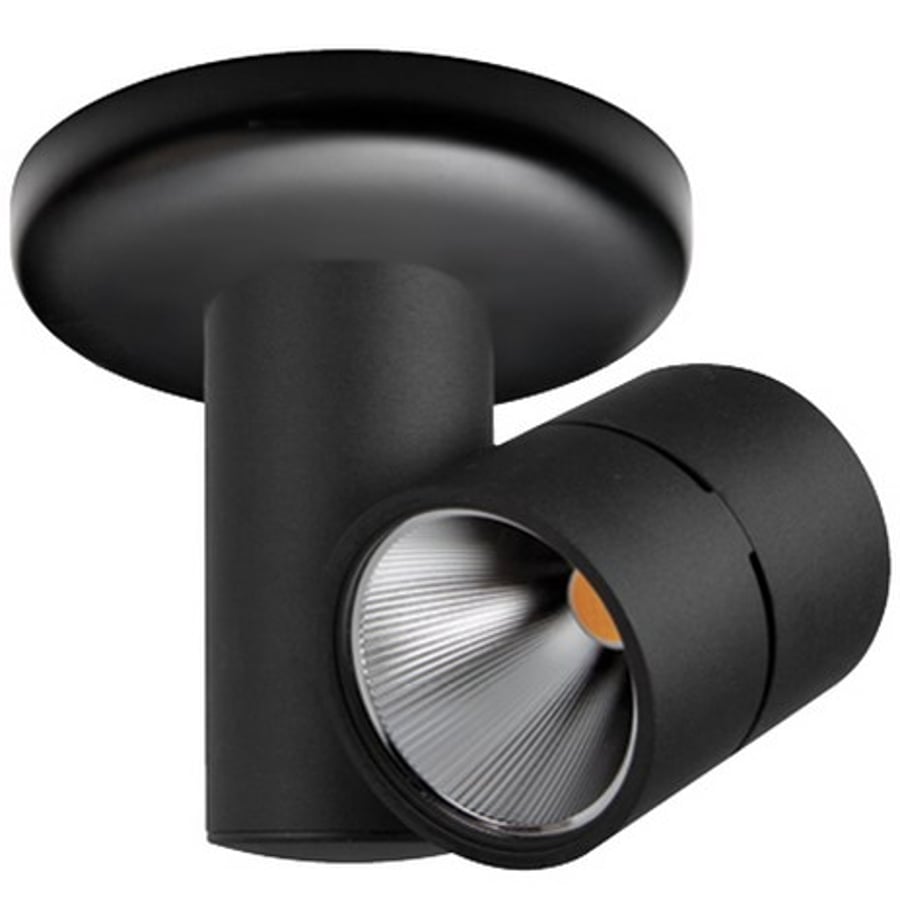 Intense Lighting OB1C ORBIS LED Vertical Round Track Luminaire Canopy Mounted