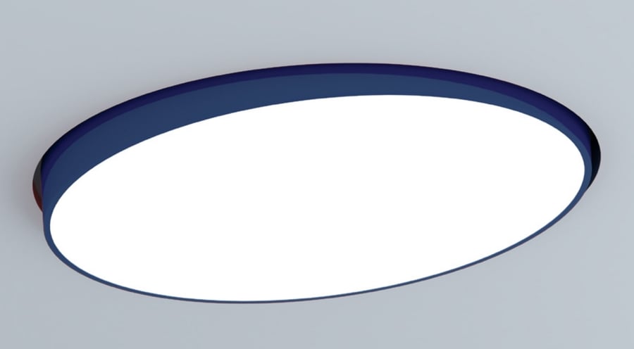 Prudential Lighting P4000 Sky LED Semi-Recessed Surface Light Fixture