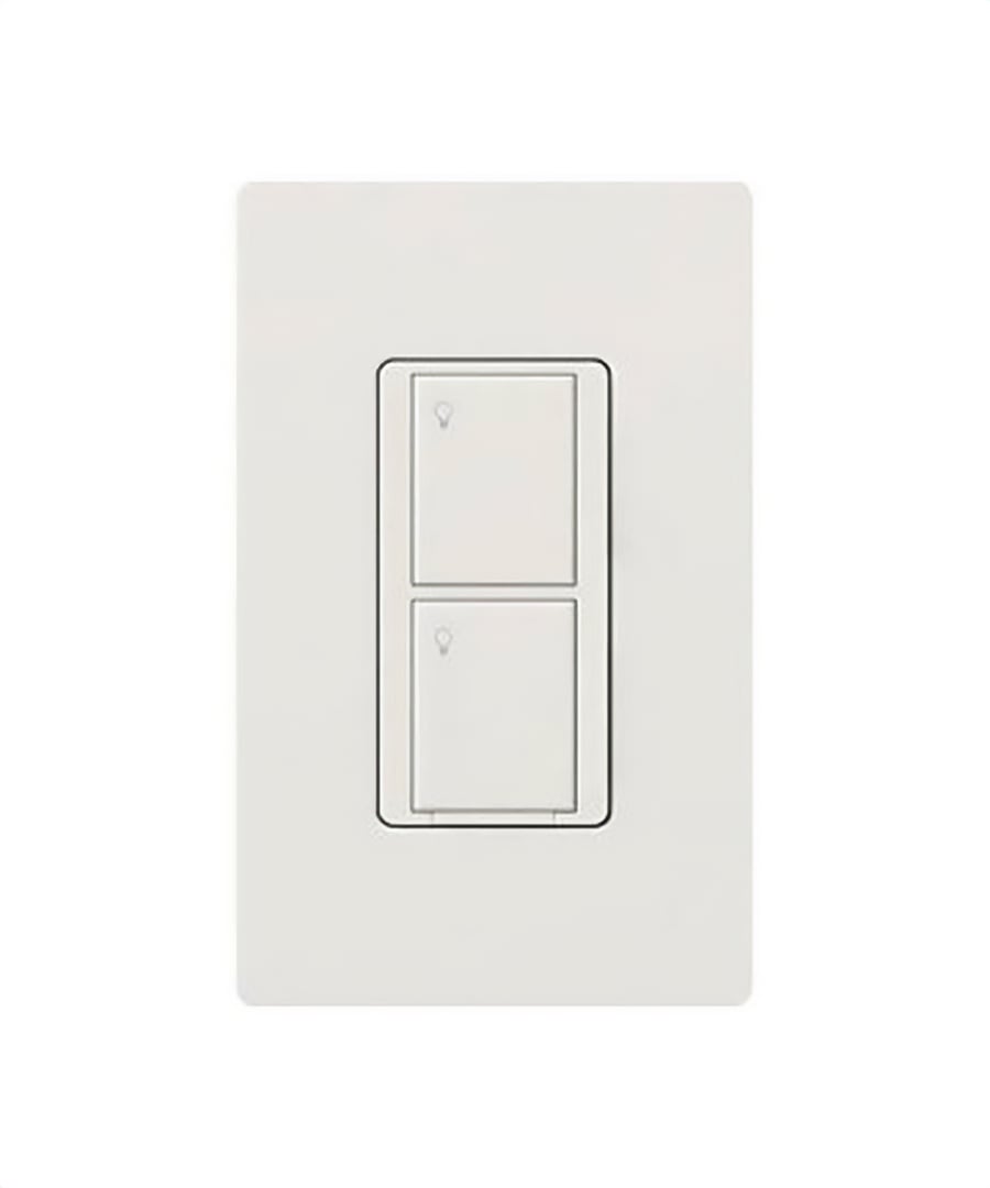 Lutron PD-5WS-DV-WH Light Switch Caseta Lighting On/Off - White