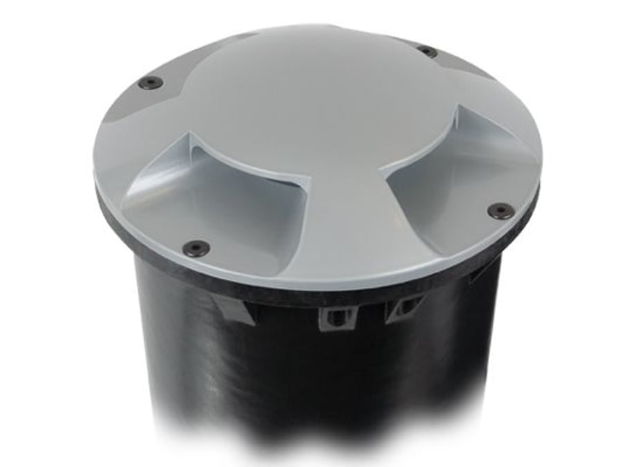 BK Lighting DR2-LED-TR Integral Transformer Recessed In Grade Well Light