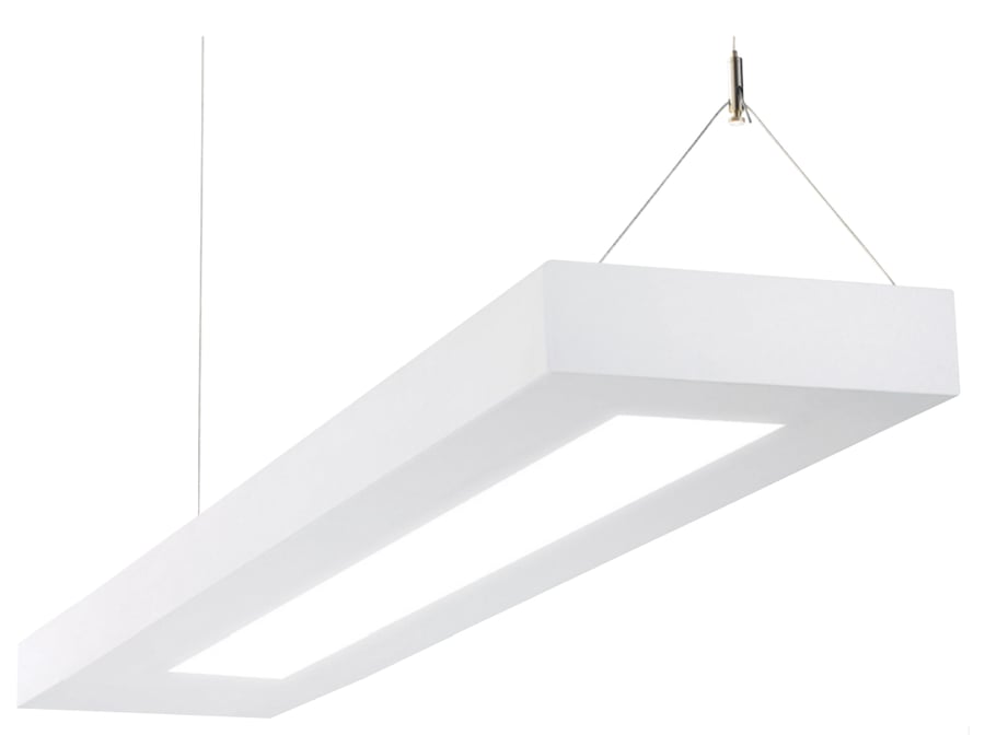 Prudential Lighting Pru15 Direct / Indirect LED Linear Suspension Light